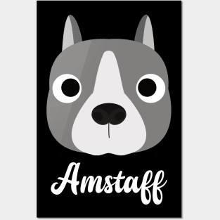 Amstaff - American Staffordshire Terrier Posters and Art
